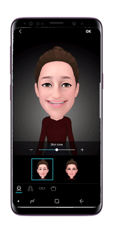 Personalise your Emoji using Samsung S9