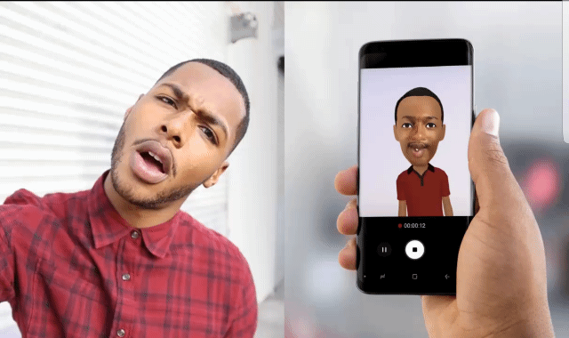 Samsung S9 My Emoji feature