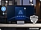SmartThings links to the monitor. Monitor shows a secure login screen. Secured by Knox logo.