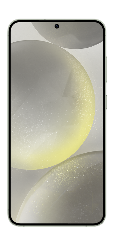 Samsung Galaxy S24 in Jade Green colour - choose your case to customise it!