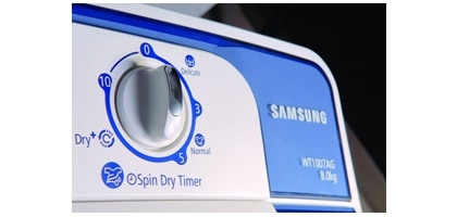 Super fast drying Washing machine