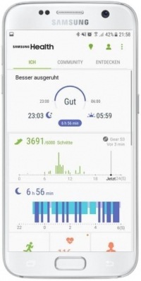 Wie synchronisiere ich Daten eines Fitness Trackers mit Samsung Health?