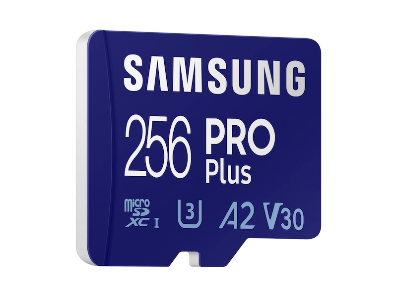 PRO Plus + Adapter microSDXC 256GB White