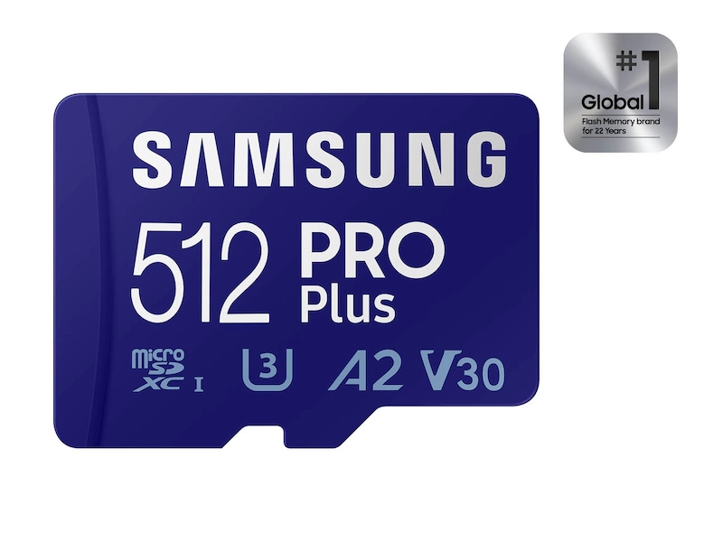 PRO Plus + Adapter microSDXC 512GB