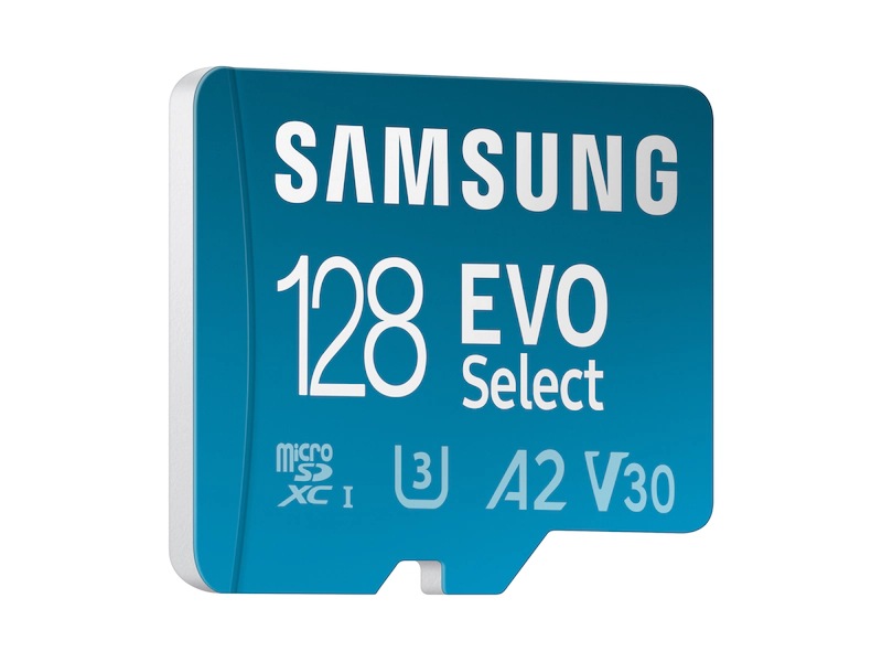 [ÉVÓ S~éléc~t 128 GB m~ícró~SDXC~ Cárd~ ÚHS-Í~ + Ádáp~tér W~híté~]