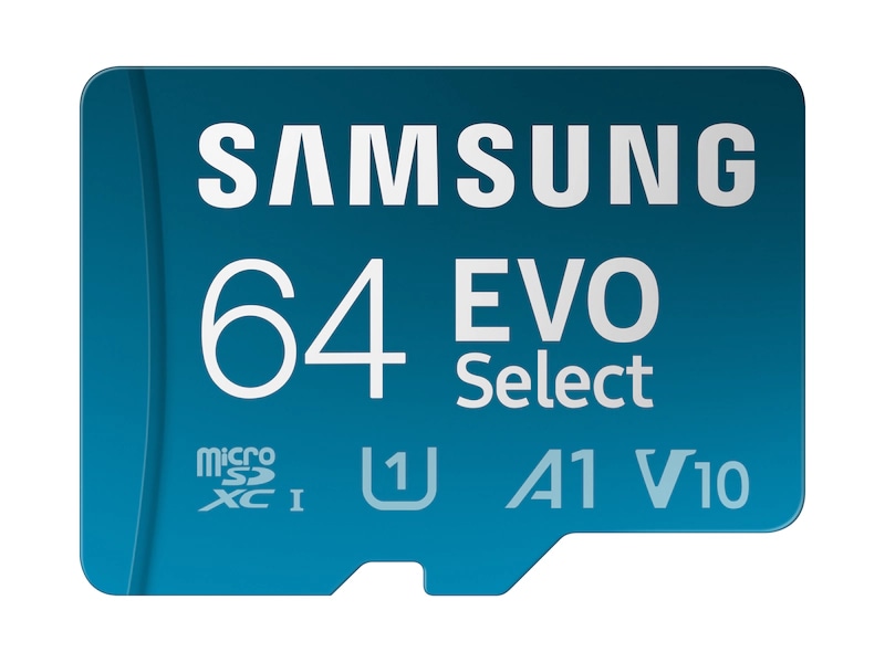 EVO Select microSDXC Card UHS-I + Adapter  Back White 