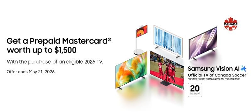 Samsung Vision AI - Official TV of Canada Soccer