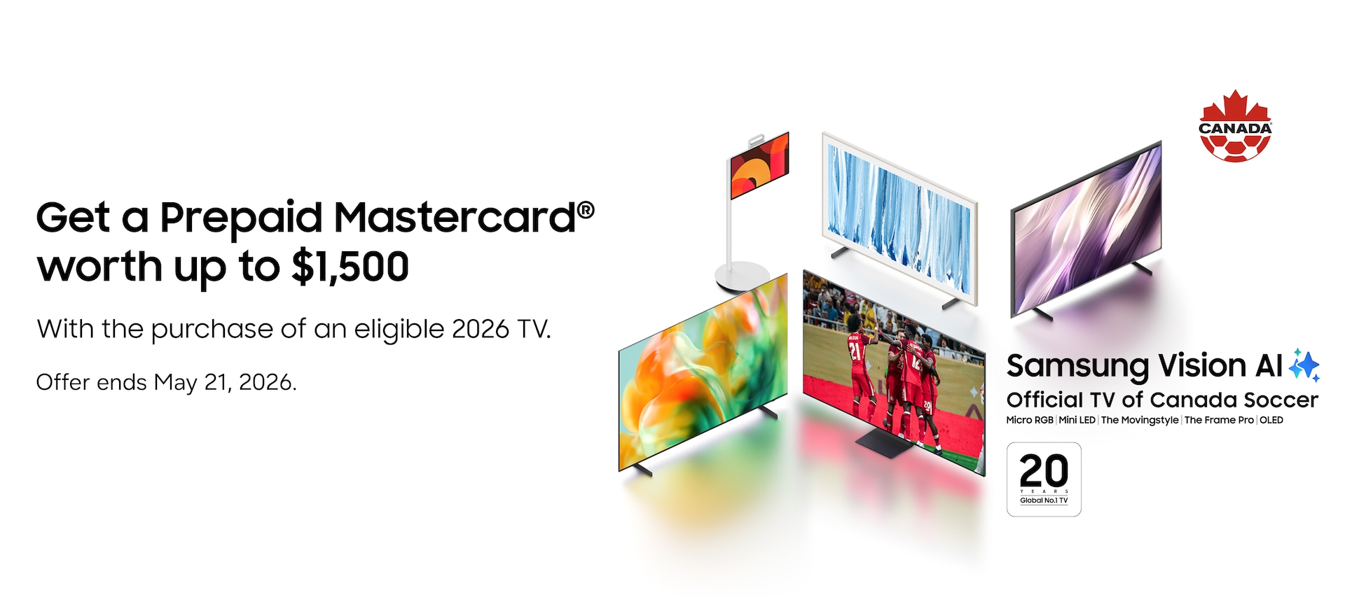 Samsung Vision AI - Official TV of Canada Soccer