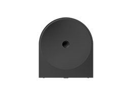 Một chiếc Samsung Music Studio 5 LS50H màu đen.