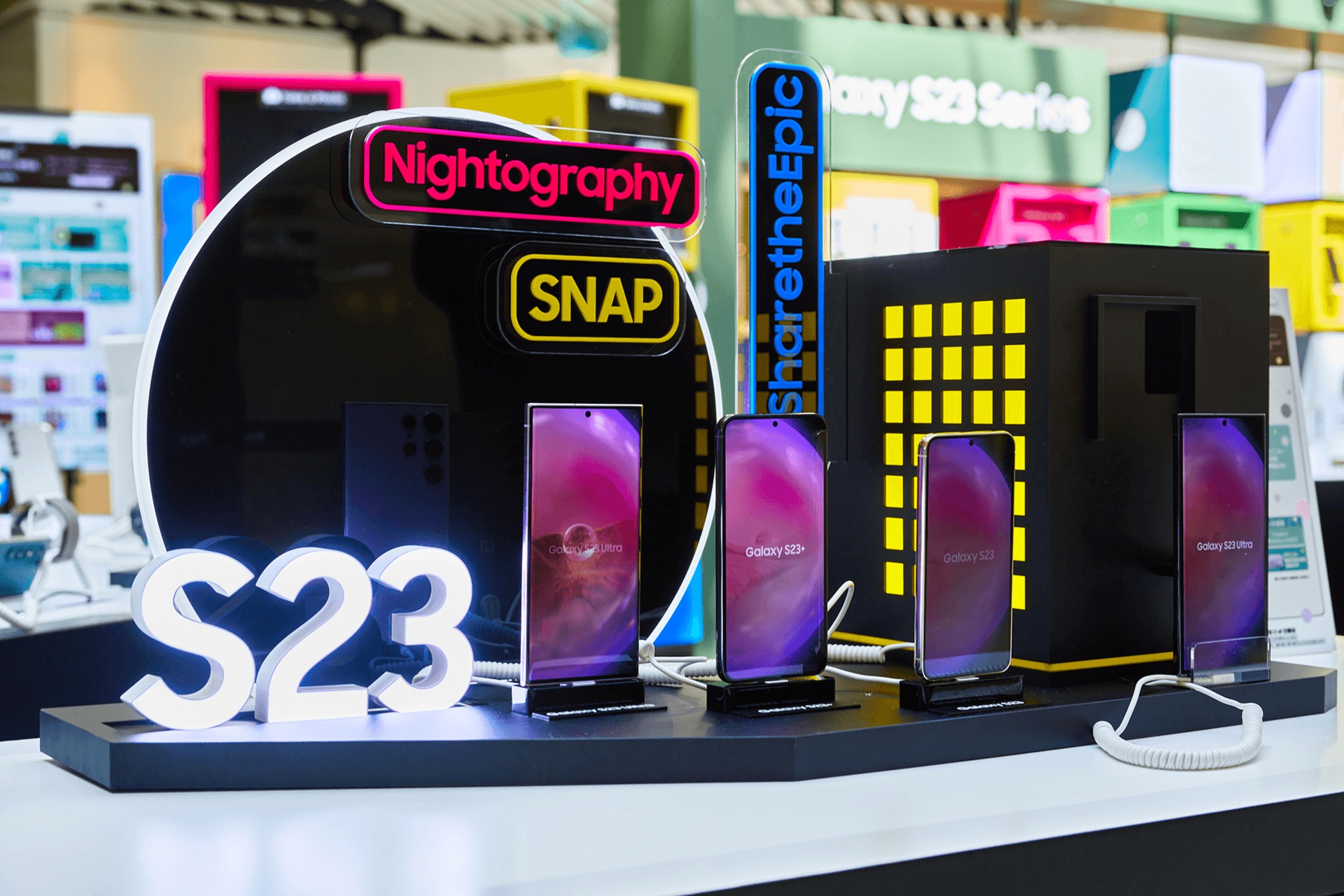 Galaxy S23 pop-up - Fun in the Dark | 三星電子香港