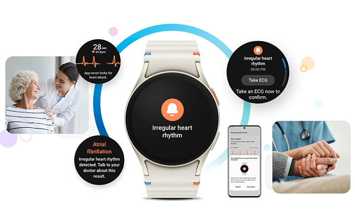 Smartwatch compatible with samsung health top