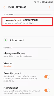 email account