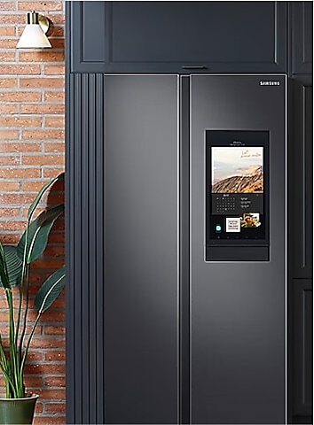 Refrigerator SBS RS62T5F01B4/ME Family Hub 661L Black