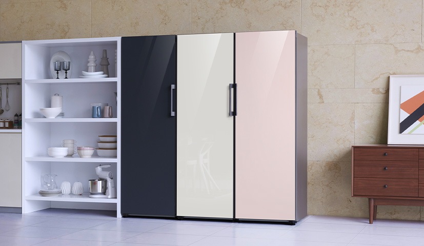 Bespoke Refrigerator 4-Door FDR RF9000AC Beverage Centre 647L Customisable