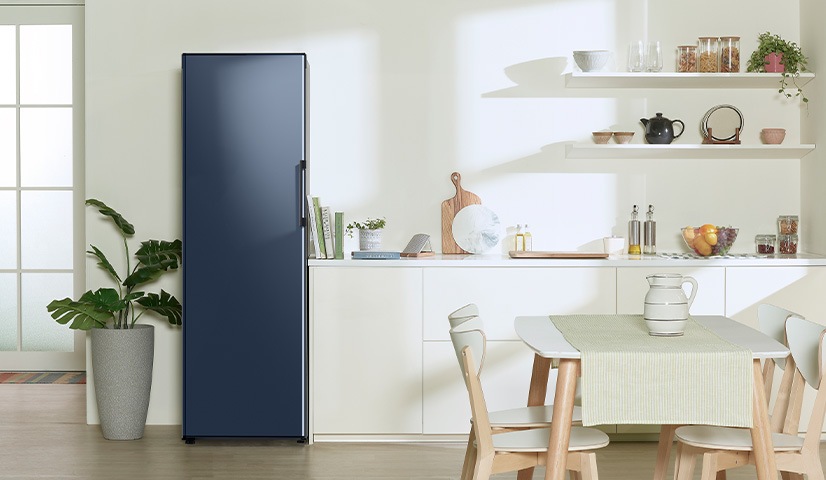 Bespoke Refrigerator 1-Door RR7000M Metal Cooling 323L Customisable