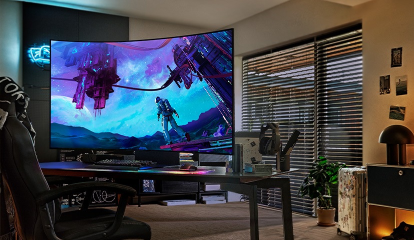 55" Odyssey Ark UHD Curved Gaming Monitor