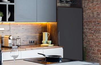 Bespoke Refrigerator 1-Door RR7000M Metal Cooling 323L Customisable