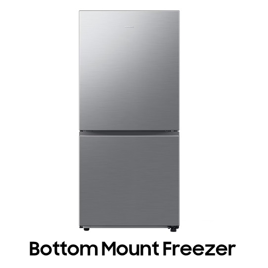 Bottom mount freezer