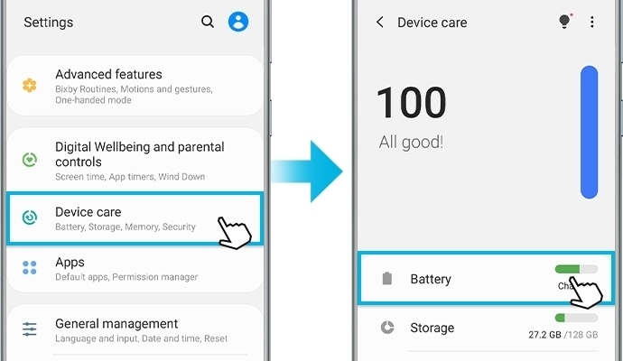 How to charge the battery of Galaxy device | Samsung Philippines