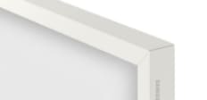 White bezel