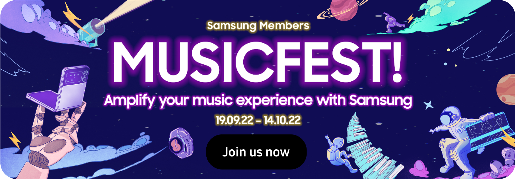 samsung member musicfest amplify your music experience with samsung 19.09.22-14.10.22