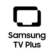Square icon with the words Samsung TV Plus.