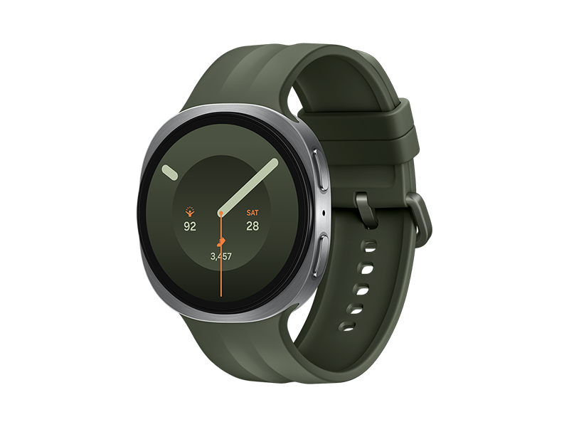 Samsung Galaxy Watch9 5G Silber/Grün 44&nbsp;mm
