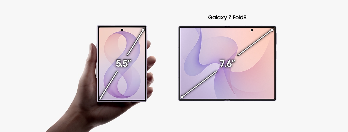 Get the Galaxy Z Fold8 256GB in Lavender for Verizon | Samsung US