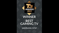 T3 AWARDS 2025 WINNER BEST GAMING TV SAMSUNG S95F logo