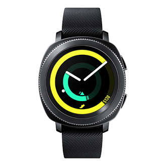 Gear Sport smartwatch noir | SM 
