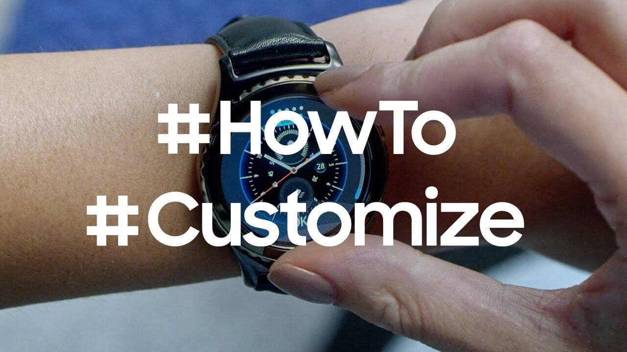 How to customize watch faces on the Gear S2