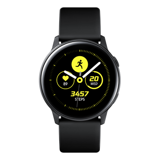 Galaxy Watch Active 40mm 2019 (Black) | Samsung Malaysia