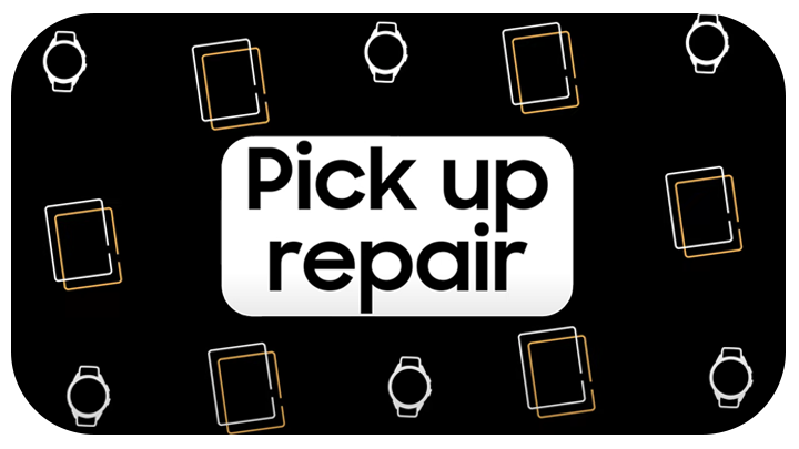Samsung Support: Pick up repair