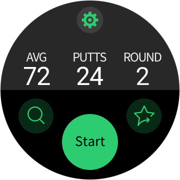 Aplikacja Golf Navi Pro na smartwatchu Galaxy Watch Active to GPS dla golfistów