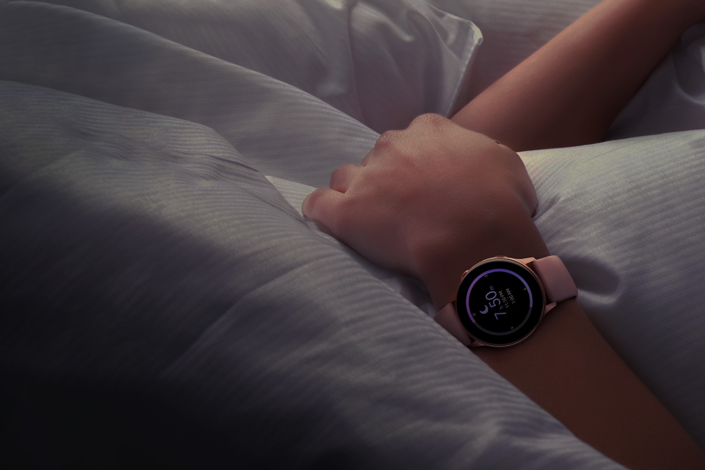 Monitoruj długość i jakość snu ze smartwatchem Samsung Galaxy Watch Active