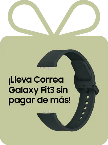 Por la compra de tu Galaxy Fit3, lleva Correa Galaxy Fit3 sin pagar más