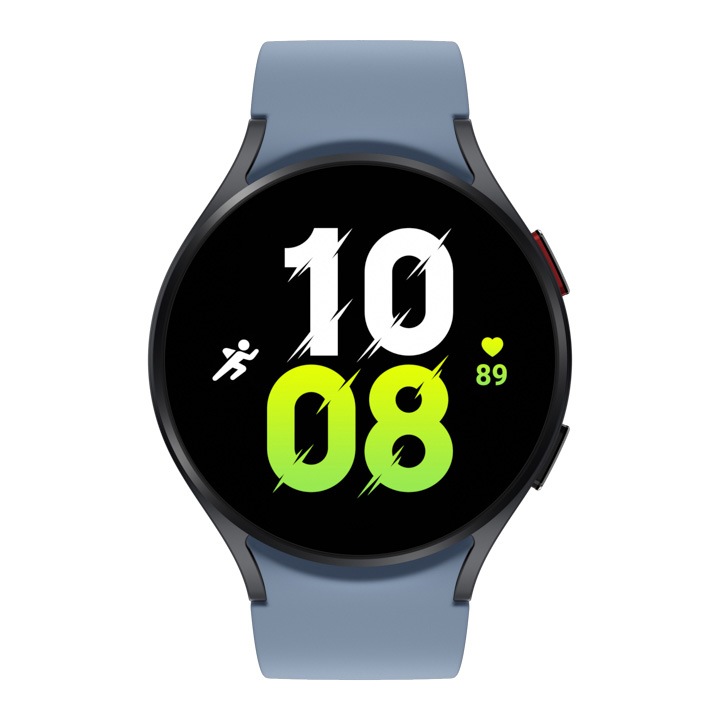 Samsung Galaxy Watch5 44mm Bluetooth graphite mit Sport Band sapphire (M/L)