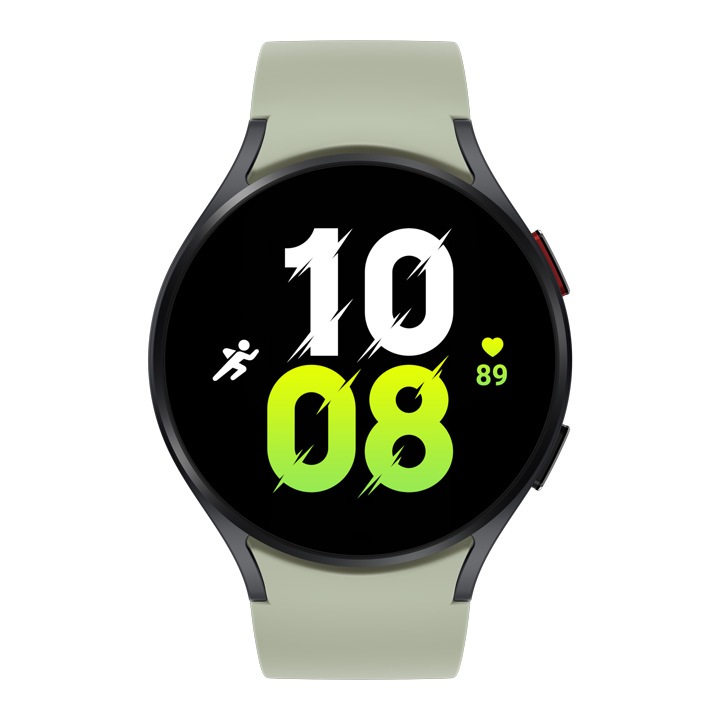 Samsung Galaxy Watch5 44mm Bluetooth graphite mit Sport Band olive (S/M)