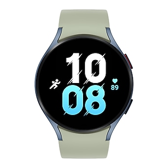 Samsung Galaxy Watch5 44mm Bluetooth sapphire mit Sport Band olive (S/M)
