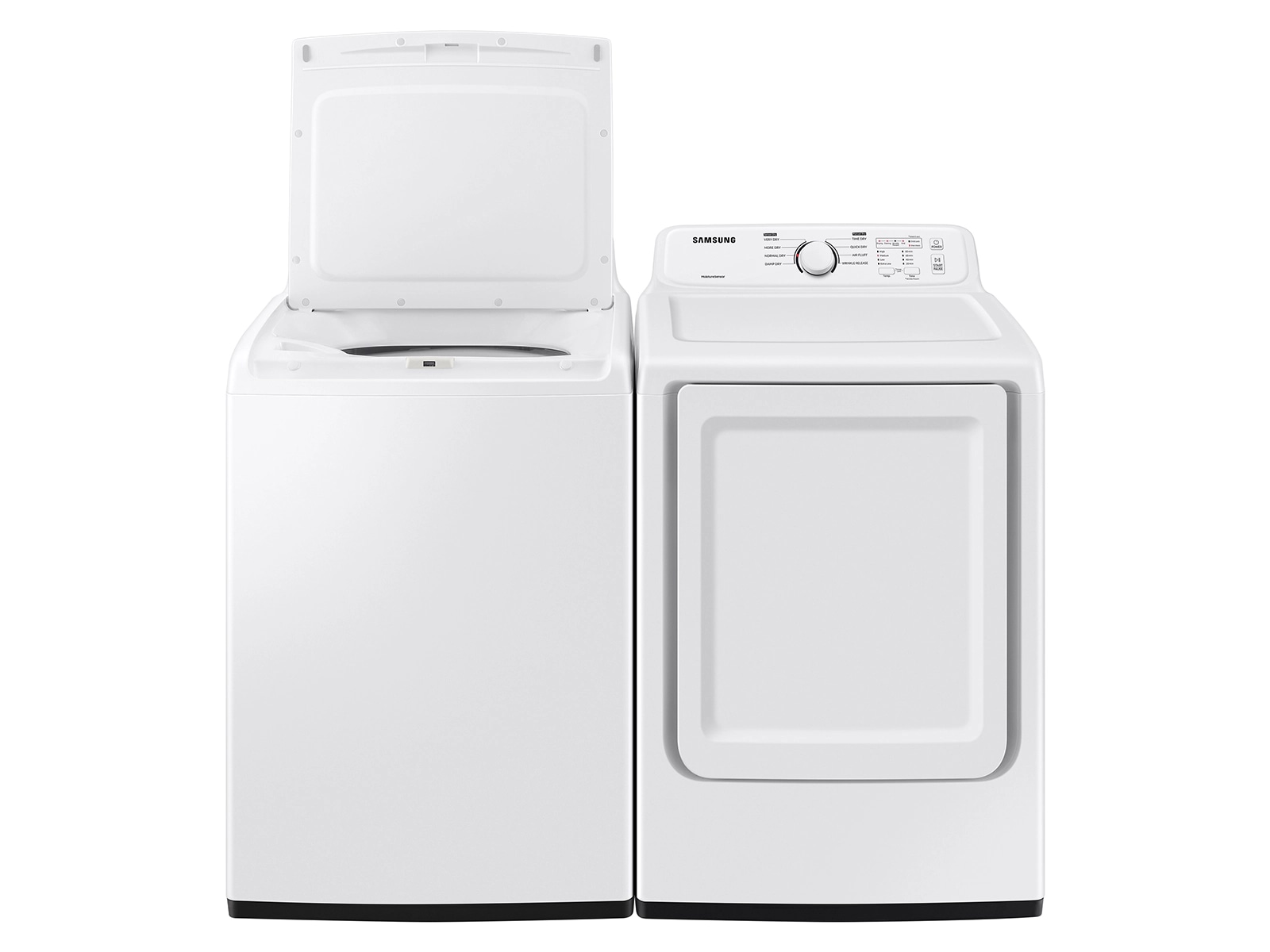 DV3000A (DVE41A3000W/A3) Dryer with Sensor Dry, Reversible Door, 8 Drying Cycles White