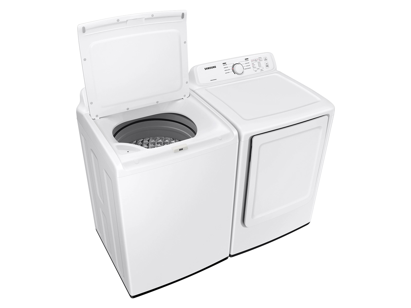 7.2 cu. ft. Gas Dryer with Sensor Dry and 8 Drying Cycles in White White