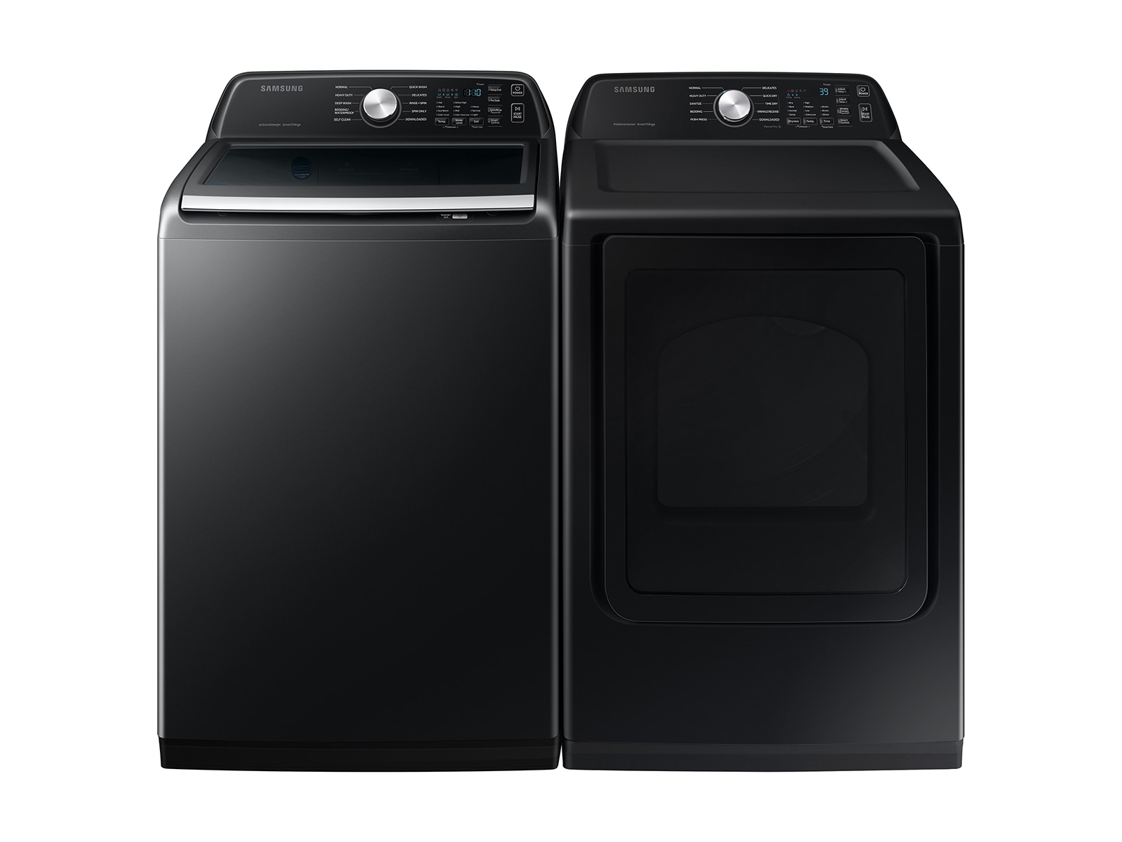 7.4 cu. ft. DVE3500C Dryers with SmartThings and Sensor Dry Black