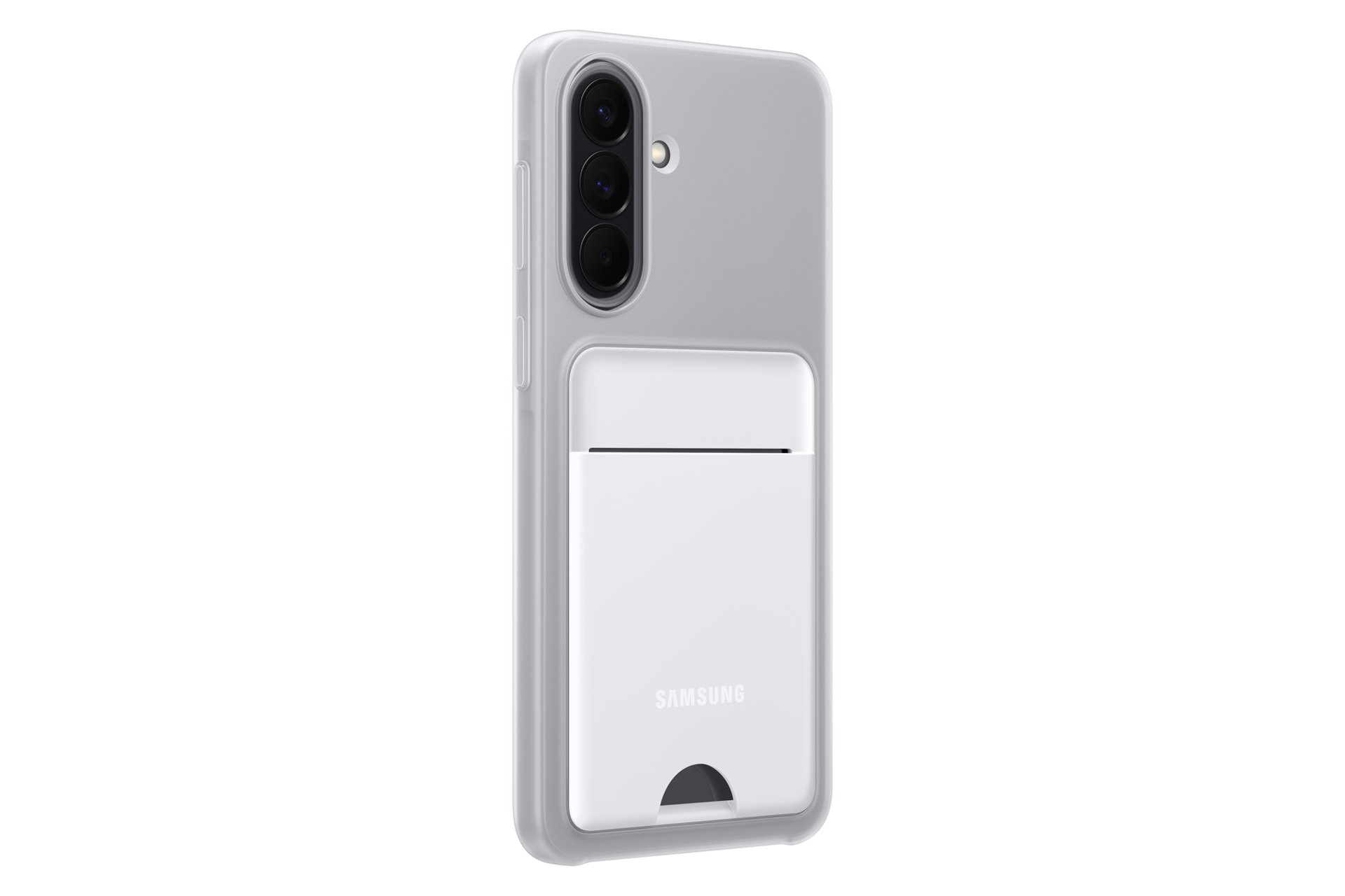 Galaxy A57 5G Card Slot Case Back-L-30 Light Gray 