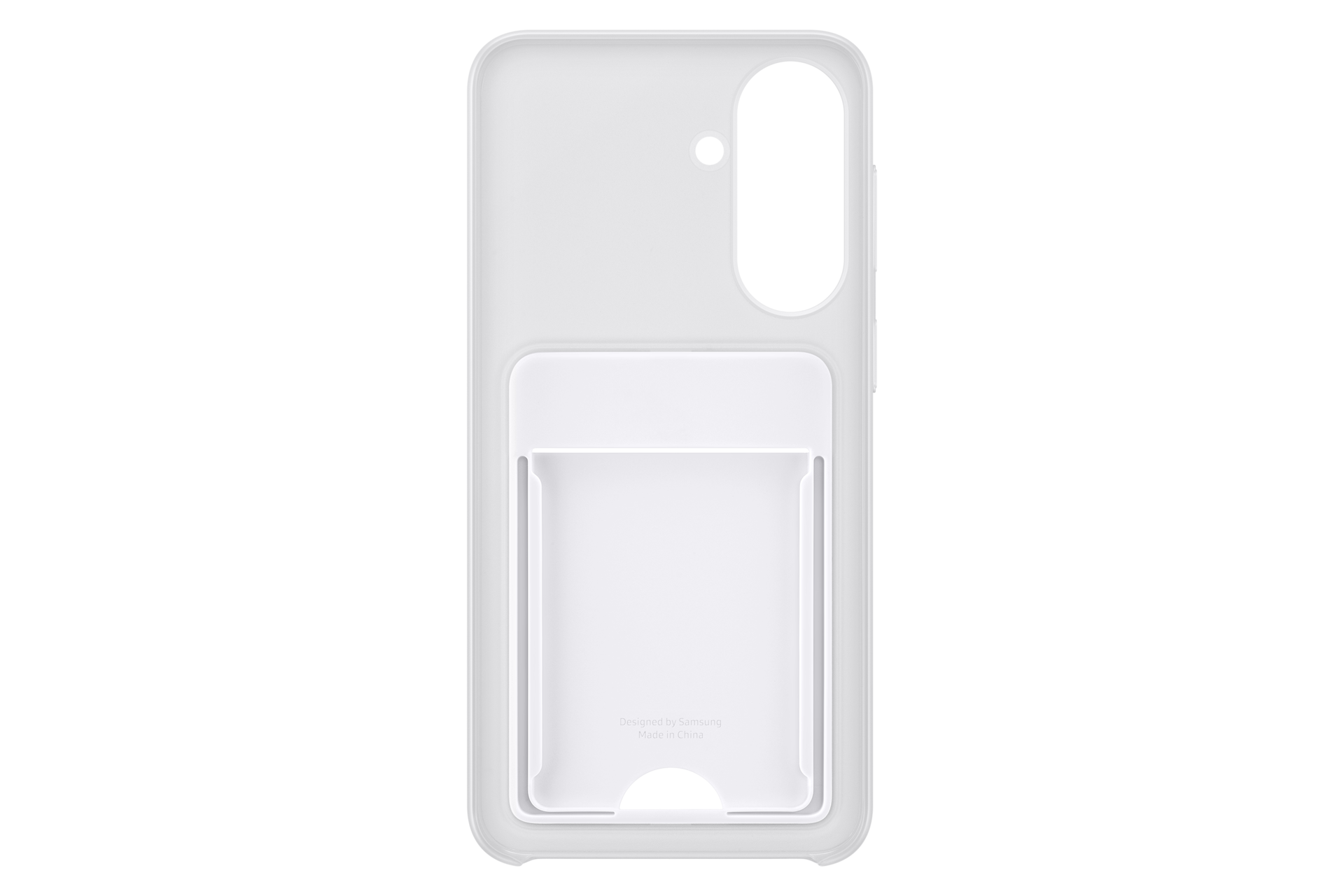 Galaxy A57 5G Card Slot Case Back2 Light Gray 