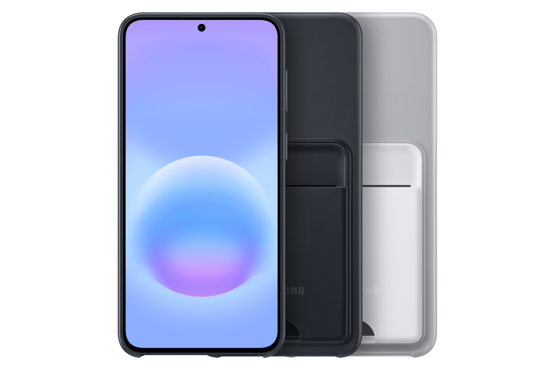 Galaxy A57 5G Card Slot Case Set Light Gray 