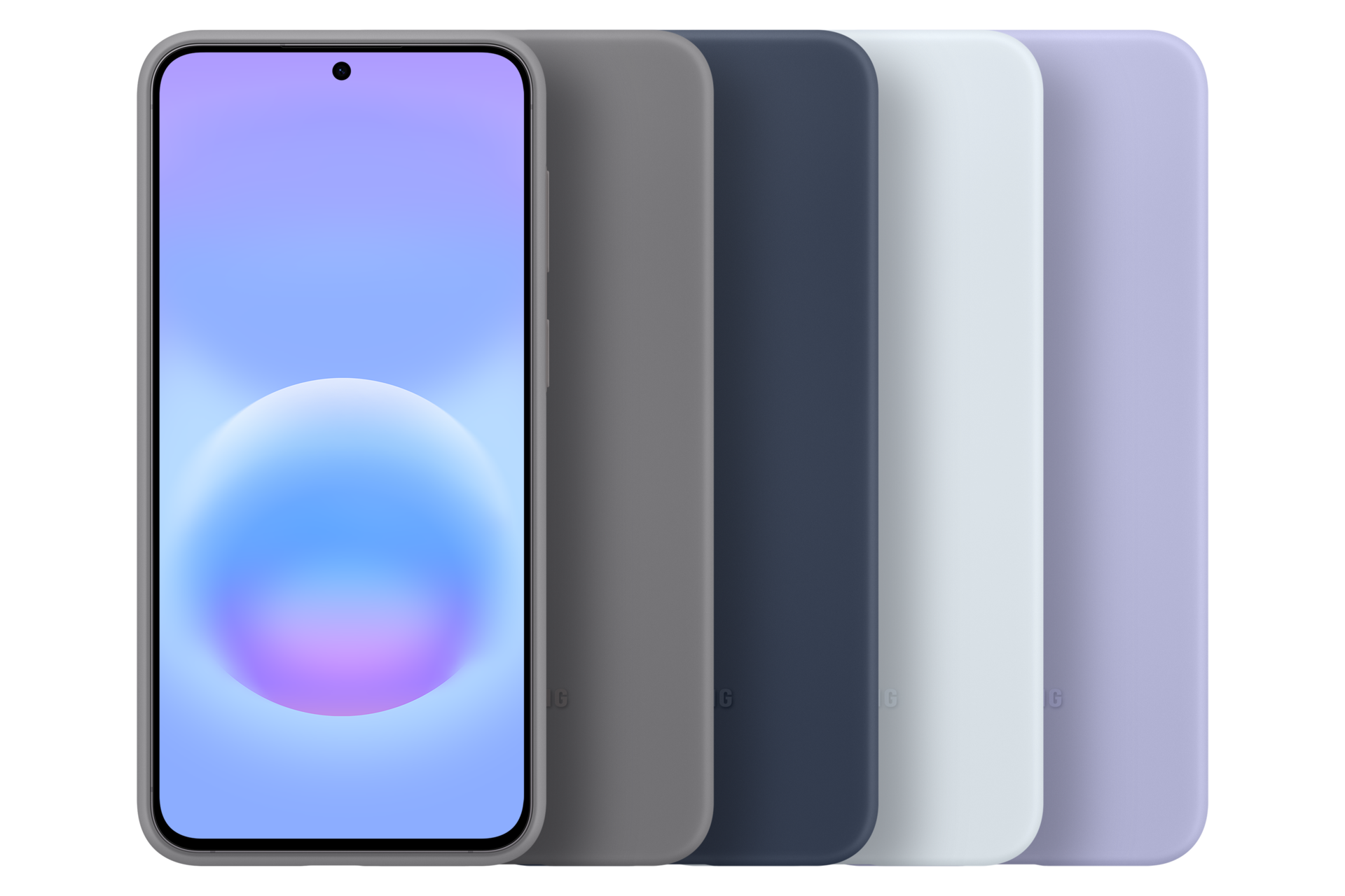 Galaxy A57 5G Silicone Case Set Dark Blue 