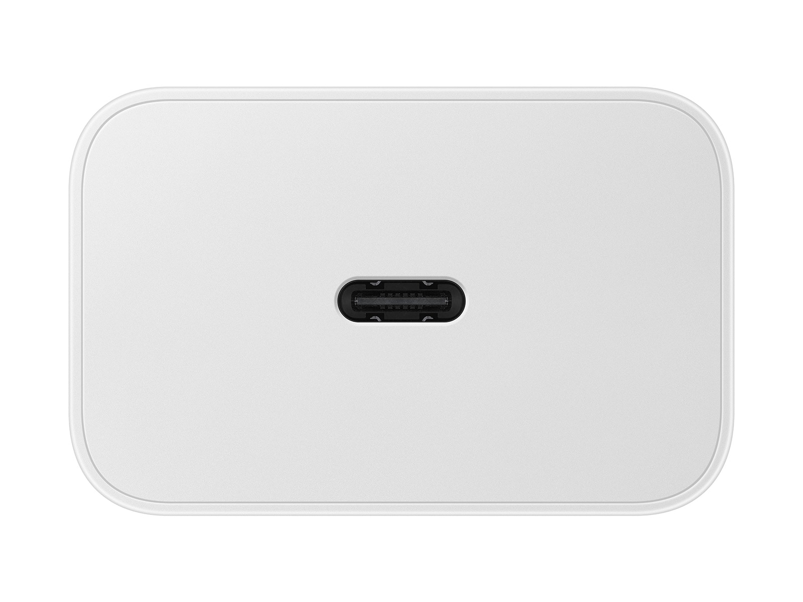 45W PD Power Adapter Back White 