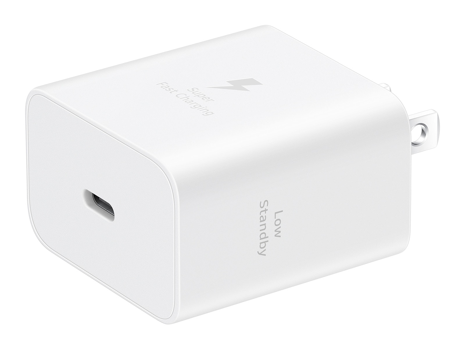 45W PD Power Adapter L-Perspective White 