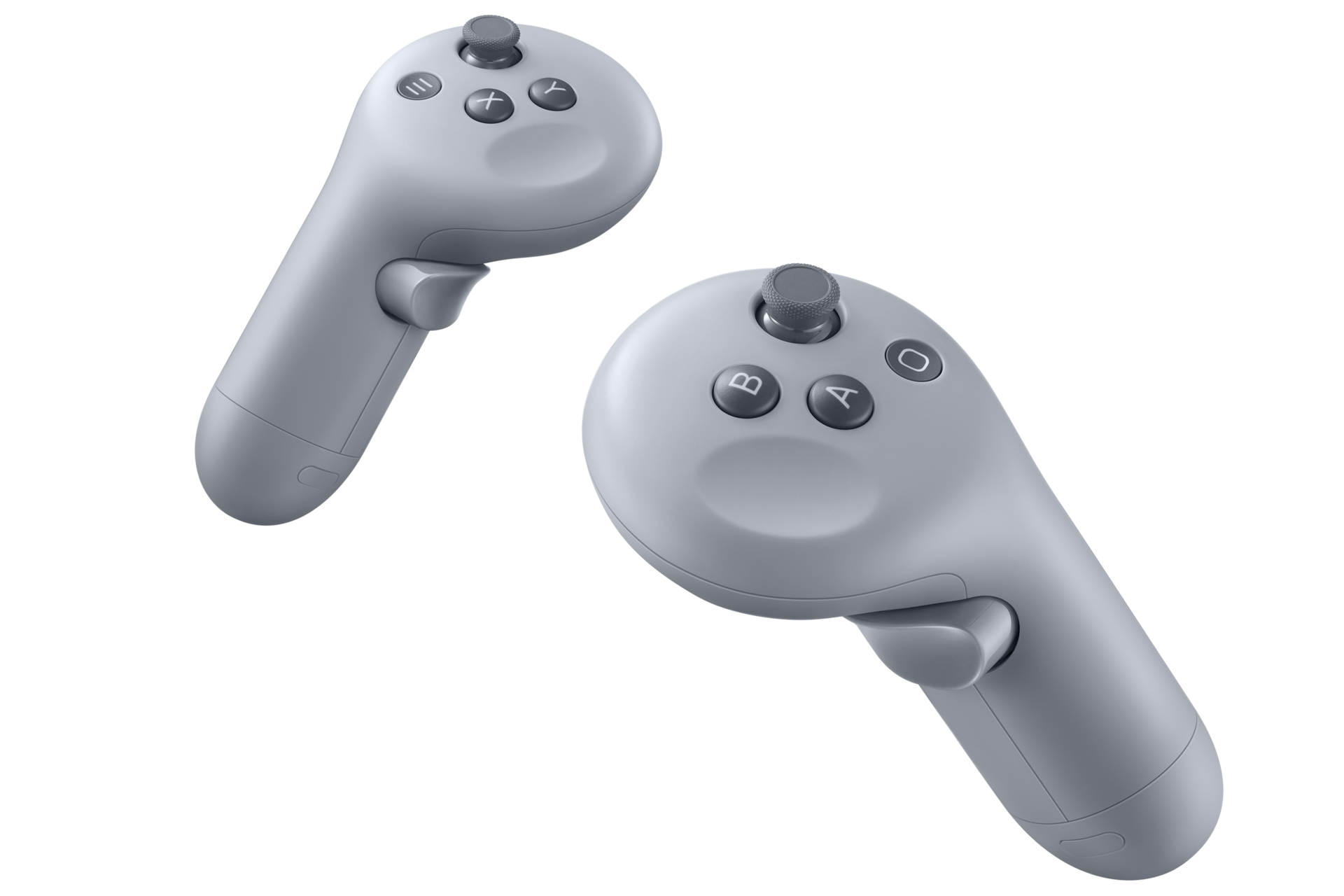 Galaxy XR Controllers Light Gray