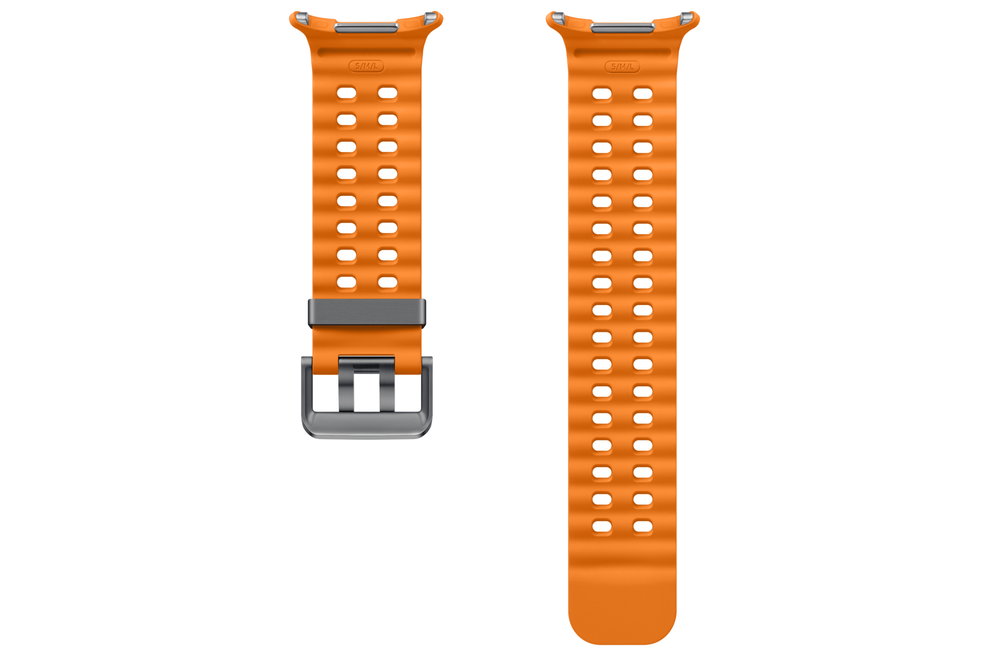 Galaxy Watch Ultra Marine Band Back Orange 